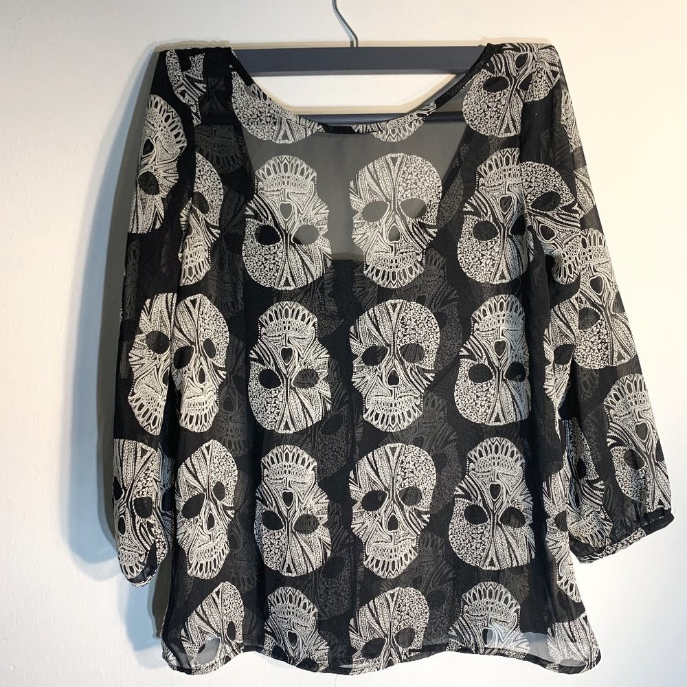 Love Culture Black Blouse Small